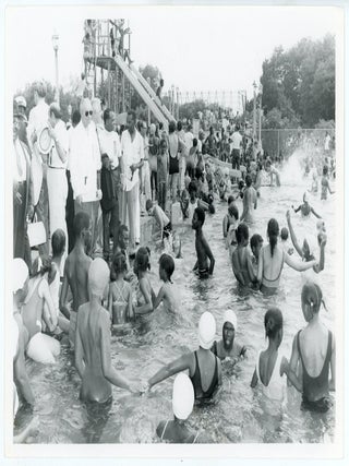 WOMEN SWIMMERS 1919-1980s POOL POLITICS OLYMPIC WOMEN PRESS PHOTOGRAPHS