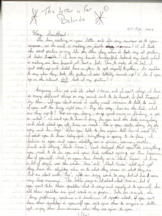 AFRICAN AMERICAN JEHOVAH’S WITNESS CHICAGO - DECADES LONG JAIL SENTENCE LETTERS FAMILY PHOTOS 1955-2011