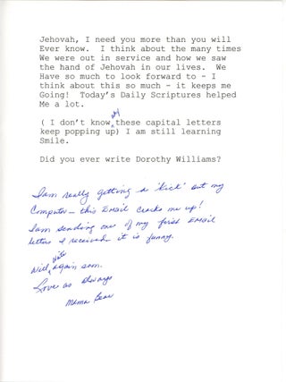AFRICAN AMERICAN JEHOVAH&rsquo;S WITNESS CHICAGO - DECADES LONG JAIL SENTENCE LETTERS FAMILY PHOTOS 1955-2011