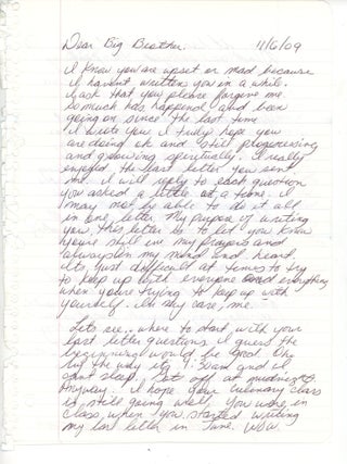 AFRICAN AMERICAN JEHOVAH’S WITNESS CHICAGO - DECADES LONG JAIL SENTENCE LETTERS FAMILY PHOTOS 1955-2011