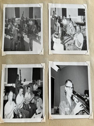 US ARMY BANDS PHOTO ALBUM - MID 1960s Kansas and Hawaii