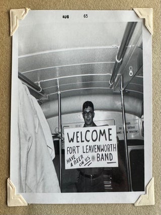 US ARMY BANDS PHOTO ALBUM - MID 1960s Kansas and Hawaii