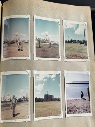 US ARMY BANDS PHOTO ALBUM - MID 1960s Kansas and Hawaii