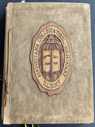 AUGUSTANA COLLEGE THEOLOGICAL SEMINARY - ILLINOIS SCRAPBOOK & PHOTO ALBUM 1921-1926. Miriam Miller.