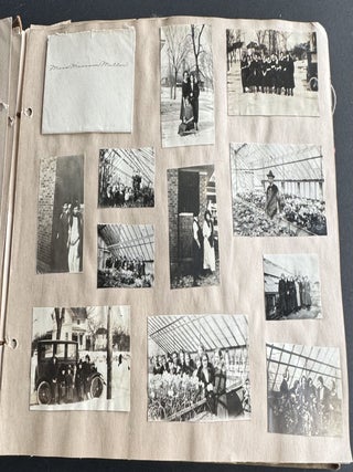 AUGUSTANA COLLEGE THEOLOGICAL SEMINARY - ILLINOIS SCRAPBOOK & PHOTO ALBUM 1921-1926