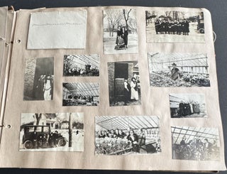 AUGUSTANA COLLEGE THEOLOGICAL SEMINARY - ILLINOIS SCRAPBOOK & PHOTO ALBUM 1921-1926