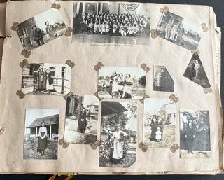 AUGUSTANA COLLEGE THEOLOGICAL SEMINARY - ILLINOIS SCRAPBOOK & PHOTO ALBUM 1921-1926