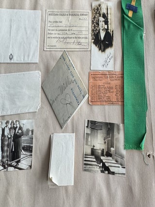 AUGUSTANA COLLEGE THEOLOGICAL SEMINARY - ILLINOIS SCRAPBOOK & PHOTO ALBUM 1921-1926