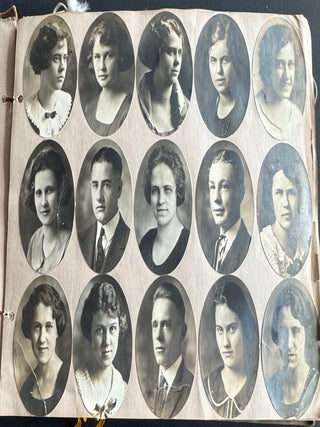 AUGUSTANA COLLEGE THEOLOGICAL SEMINARY - ILLINOIS SCRAPBOOK & PHOTO ALBUM 1921-1926