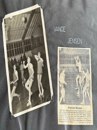 MILITARY BASKETBALL TEAM 1951-1952 PHOTO ALBUM