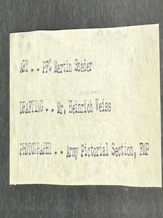 MILITARY BASKETBALL TEAM 1951-1952 PHOTO ALBUM