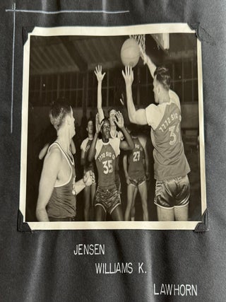 MILITARY BASKETBALL TEAM 1951-1952 PHOTO ALBUM