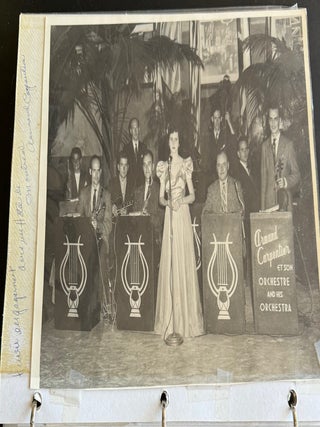 CANADIAN MUSICIAN HENRI GROULX PHOTO ALBUM MONTREAL 1930s-1950s