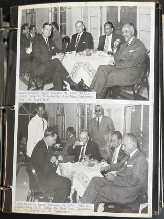 POST WORLD WAR II ECONOMIC ASSESSMENTS U.S. DEPT. OF AGRICULTURE STAFF MR. ROSS POPE 4 TRAVEL LOGS BINDERS 1949-1967