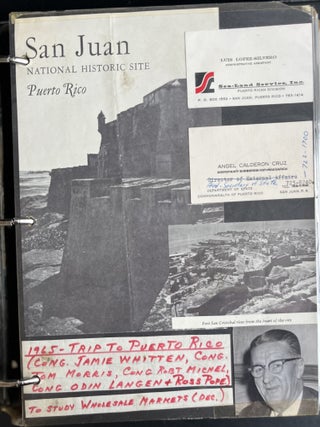 POST WORLD WAR II ECONOMIC ASSESSMENTS U.S. DEPT. OF AGRICULTURE STAFF MR. ROSS POPE 4 TRAVEL LOGS BINDERS 1949-1967