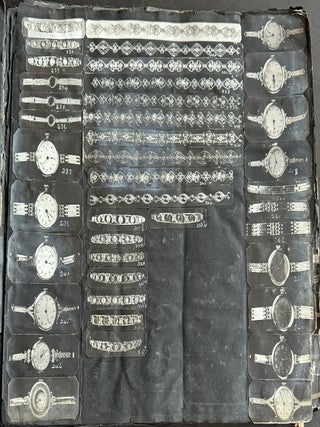 HENRY BLANK JEWELRY PHOTO ALBUM CATALOG - TIFFANY, CARTIER, etc. c. EARLY 20th CENTURY