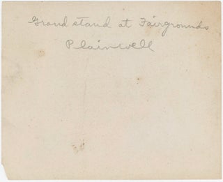 PLAINWELL, MICHIGAN c. 1900 PHOTOS