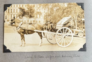 AUTHOR TRAVEL WRITER 1926 TRIP to CANADA SCRAPBOOK PHOTO ALBUM
