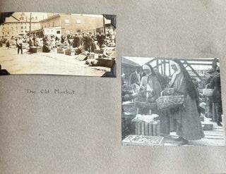 AUTHOR TRAVEL WRITER 1926 TRIP to CANADA SCRAPBOOK PHOTO ALBUM