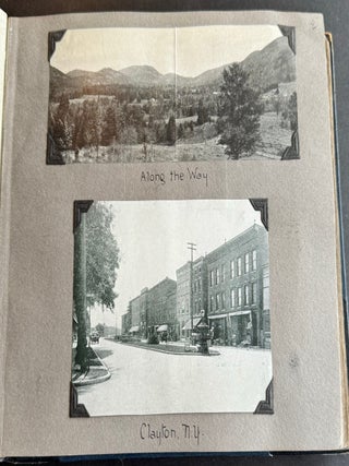 AUTHOR TRAVEL WRITER 1926 TRIP to CANADA SCRAPBOOK PHOTO ALBUM