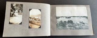AUTHOR TRAVEL WRITER 1926 TRIP to CANADA SCRAPBOOK PHOTO ALBUM