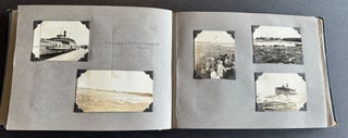 AUTHOR TRAVEL WRITER 1926 TRIP to CANADA SCRAPBOOK PHOTO ALBUM