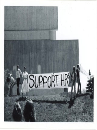 UMASS AMHERST NON-VIOLENT PROTEST 11 SNAPSHOT PHOTOS c. 1970s