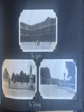 BELGIUM AND FRANCE 1931 SNAPSHOTS PHOTO ALBUM