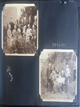 BELGIUM AND FRANCE 1931 SNAPSHOTS PHOTO ALBUM