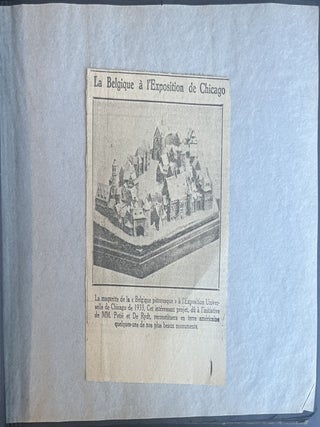 BELGIUM AND FRANCE 1931 SNAPSHOTS PHOTO ALBUM