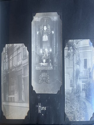 BELGIUM AND FRANCE 1931 SNAPSHOTS PHOTO ALBUM