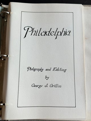 PHILADELPHIA, PA 1935 BEAUTIFUL PHOTO ALBUM