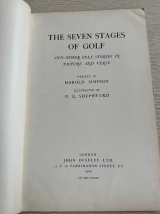 THE SEVEN STAGES of GOLF