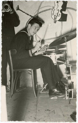 AMERICAN SAILORS JAZZ BAND in SAN REMO ITALY 1956 PHOTOS