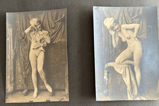 EROTIC NUDE WOMAN PHOTOGRAPHED in 1936 CZECHOSLOVAKIA PHOTO ALBUM