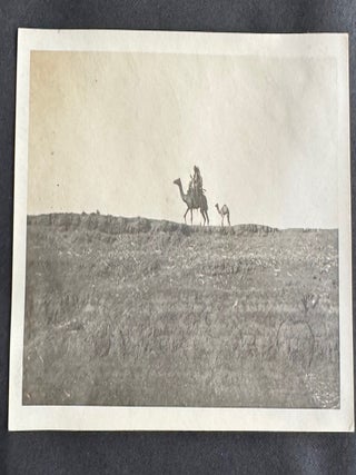 1922 TRAVEL PHOTO ALBUM - MIDDLE EAST and EUROPE
