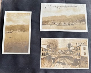 1922 TRAVEL PHOTO ALBUM - MIDDLE EAST and EUROPE