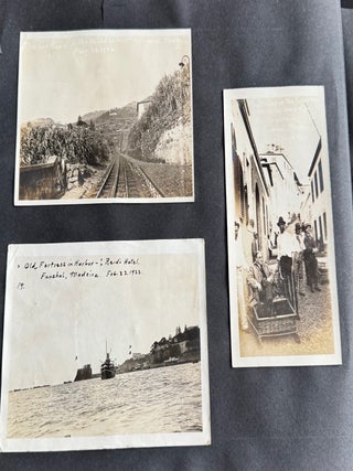 1922 TRAVEL PHOTO ALBUM - MIDDLE EAST and EUROPE