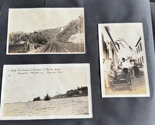 1922 TRAVEL PHOTO ALBUM - MIDDLE EAST and EUROPE
