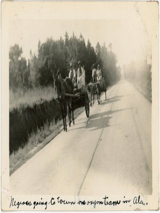 RACIAL TOURISM TRIP SOUTH SNAPSHOT PHOTOGRAPHS 1940