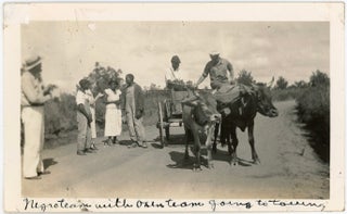 RACIAL TOURISM TRIP SOUTH SNAPSHOT PHOTOGRAPHS 1940