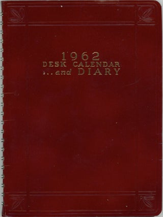 HANDWRITTEN DIARIES of a CAR SALESMAN PORTLAND, OREGON 1959-1965