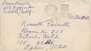PERSONAL DOCUMENTS CONVICTED FELON KENNETH EUGENE PARNELL 1946-1963