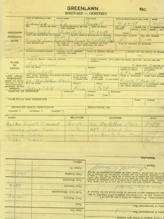 PERSONAL DOCUMENTS CONVICTED FELON KENNETH EUGENE PARNELL 1946-1963