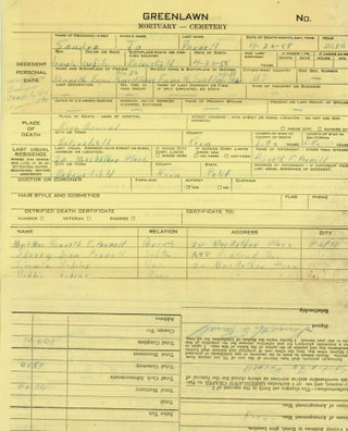 PERSONAL DOCUMENTS CONVICTED FELON KENNETH EUGENE PARNELL 1946-1963