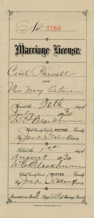 PERSONAL DOCUMENTS CONVICTED FELON KENNETH EUGENE PARNELL 1946-1963