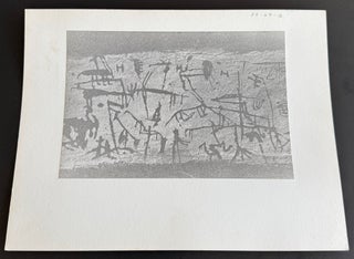CAVE PAINTINGS AFRICA FEMALE ARCHEOLOGIST 1963