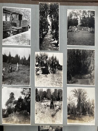 1916-1940 SERPIERI FAMILY PHOTO ALBUM ATHENS GREECE, LAURION MINES, ATHENIAN AND ROMAN RUINS