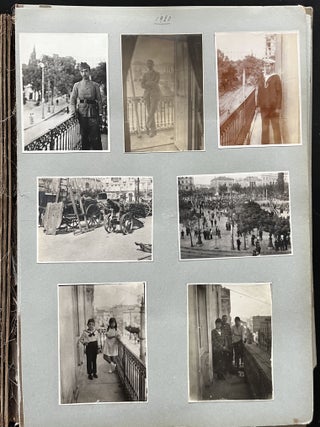 1916-1940 SERPIERI FAMILY PHOTO ALBUM ATHENS GREECE, LAURION MINES, ATHENIAN AND ROMAN RUINS