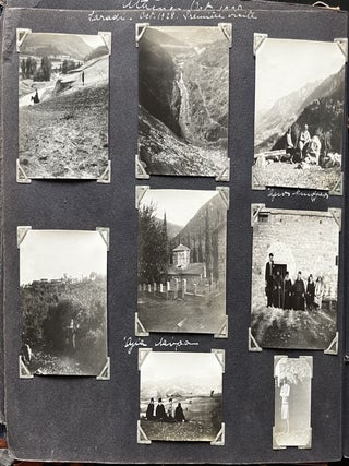 1916-1940 SERPIERI FAMILY PHOTO ALBUM ATHENS GREECE, LAURION MINES, ATHENIAN AND ROMAN RUINS